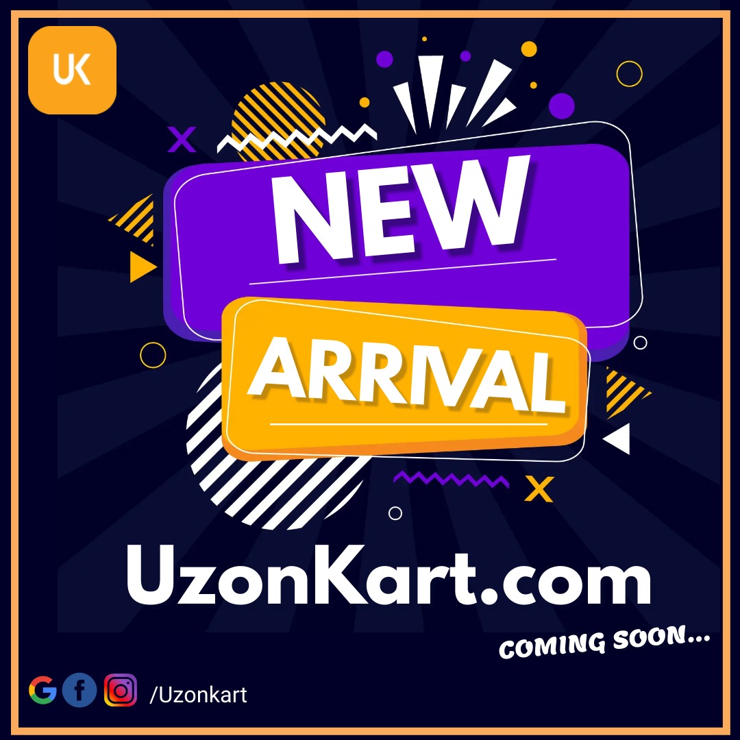 New Arrivals Coming Soon only @UzonKart