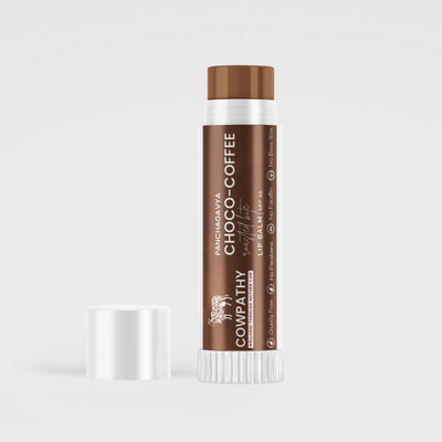 Cowpathy Panchgavya Natural Choco Coffee lip balm Relieves Dry, Chapped Lips, Protection From Sun Damage, Enriched With Vitamin-E Baby soft Lips for men women | UzonKart