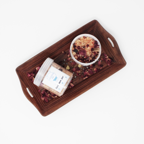 Rose Bath Salt | Bath, Foot, Spa, Stress, Better Sleep, Muscle Relief, Relives Aches & Pain 