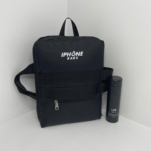 2 IN 1 IPHONE BAGS Backpack With Life Hot And Cold Thermos Free