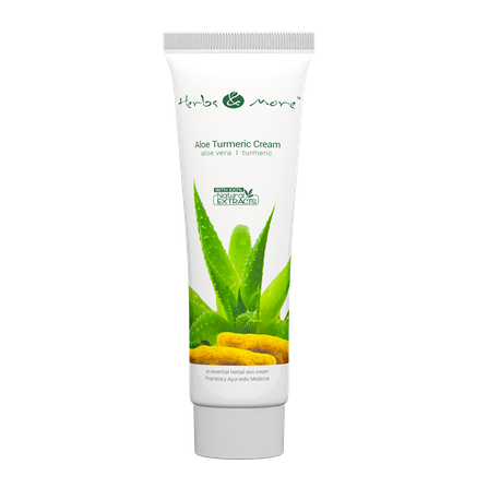 Aloe Turmeric Cream | Tanning, Sunburn , Wrinkles , Glowing, Premature Ageing | Uzon Kart